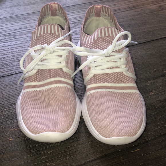nautica pink slip on sneakers
